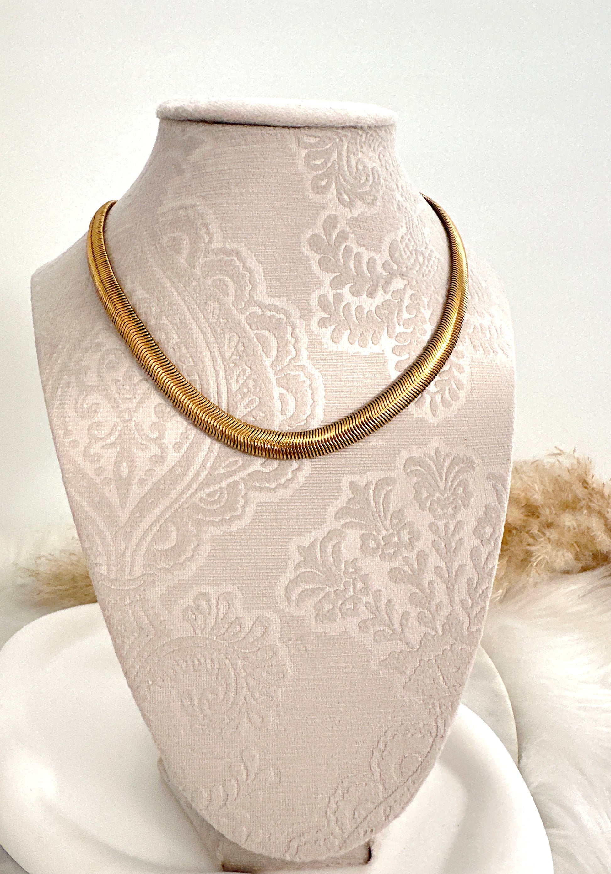 Stainless Steel Snake Chain Adorn U