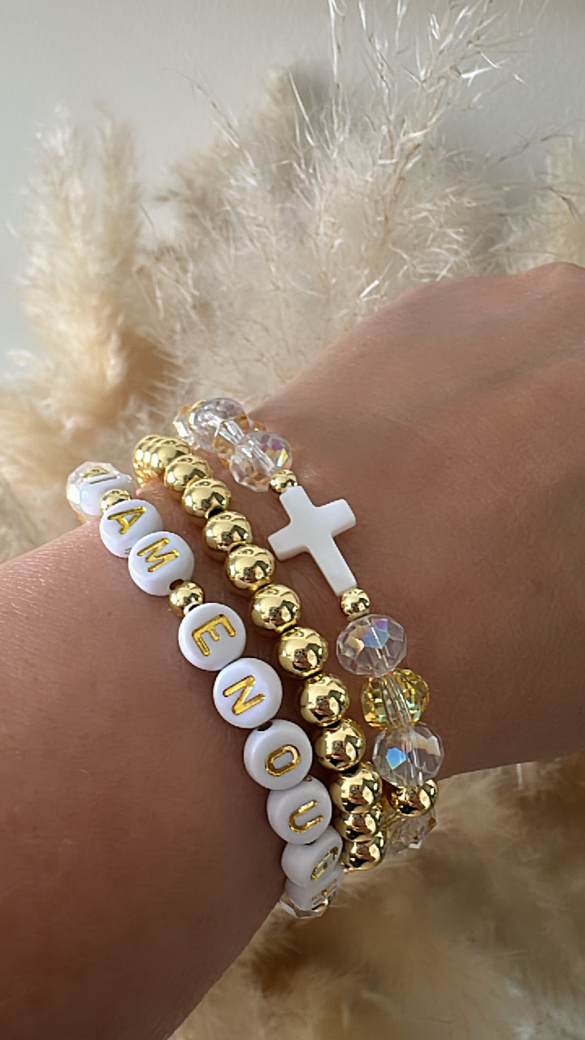 I am Enough Bracelet Set Adorn U