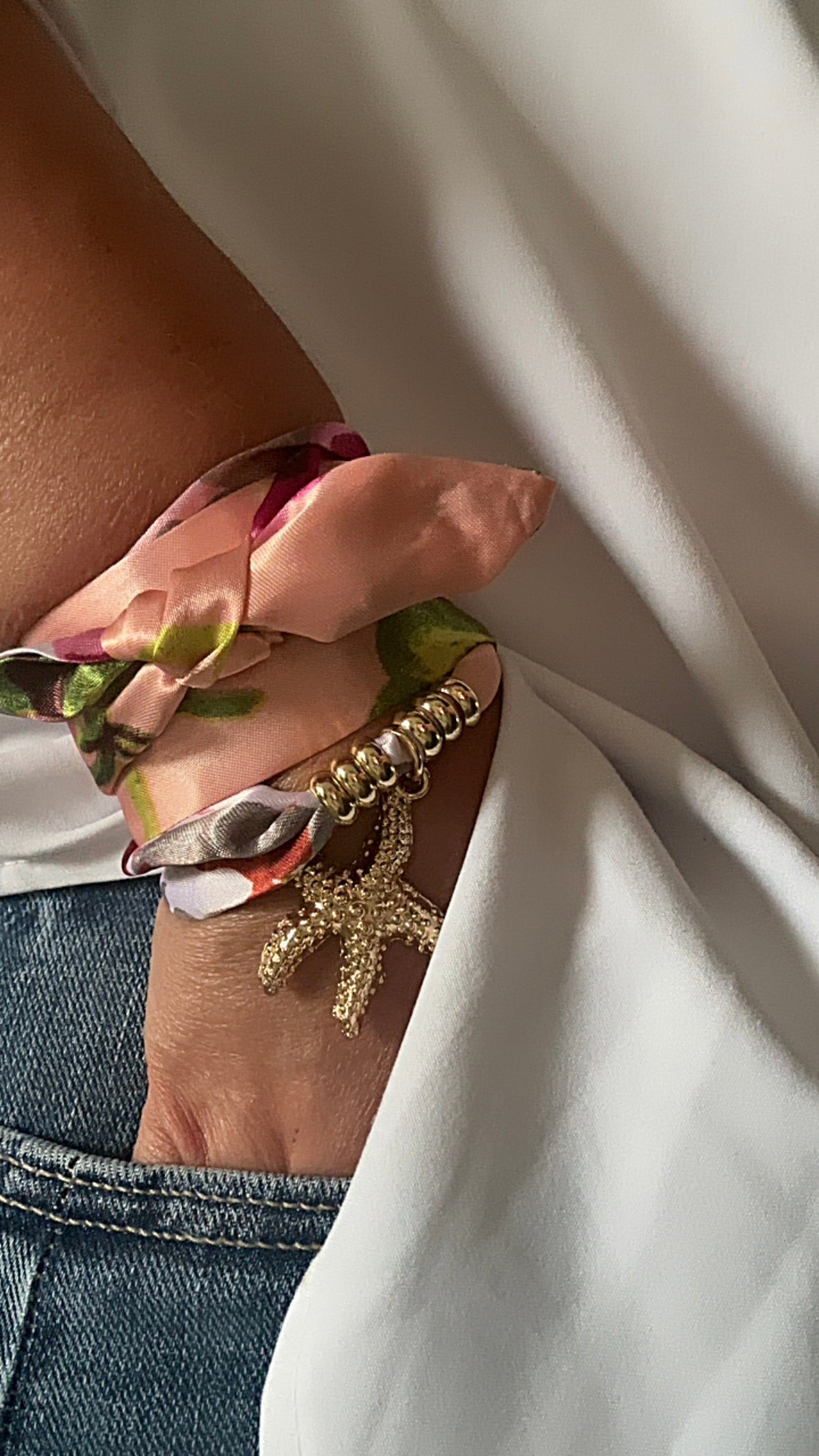 Silk Bandanna Necklace Adorn U