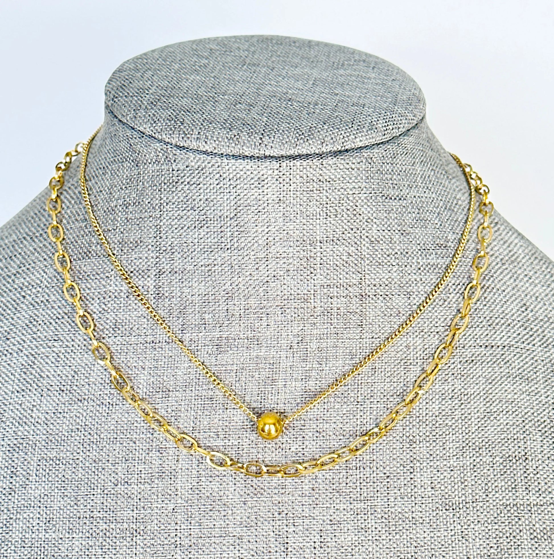 Roselyn Layered Necklace - Adorn U