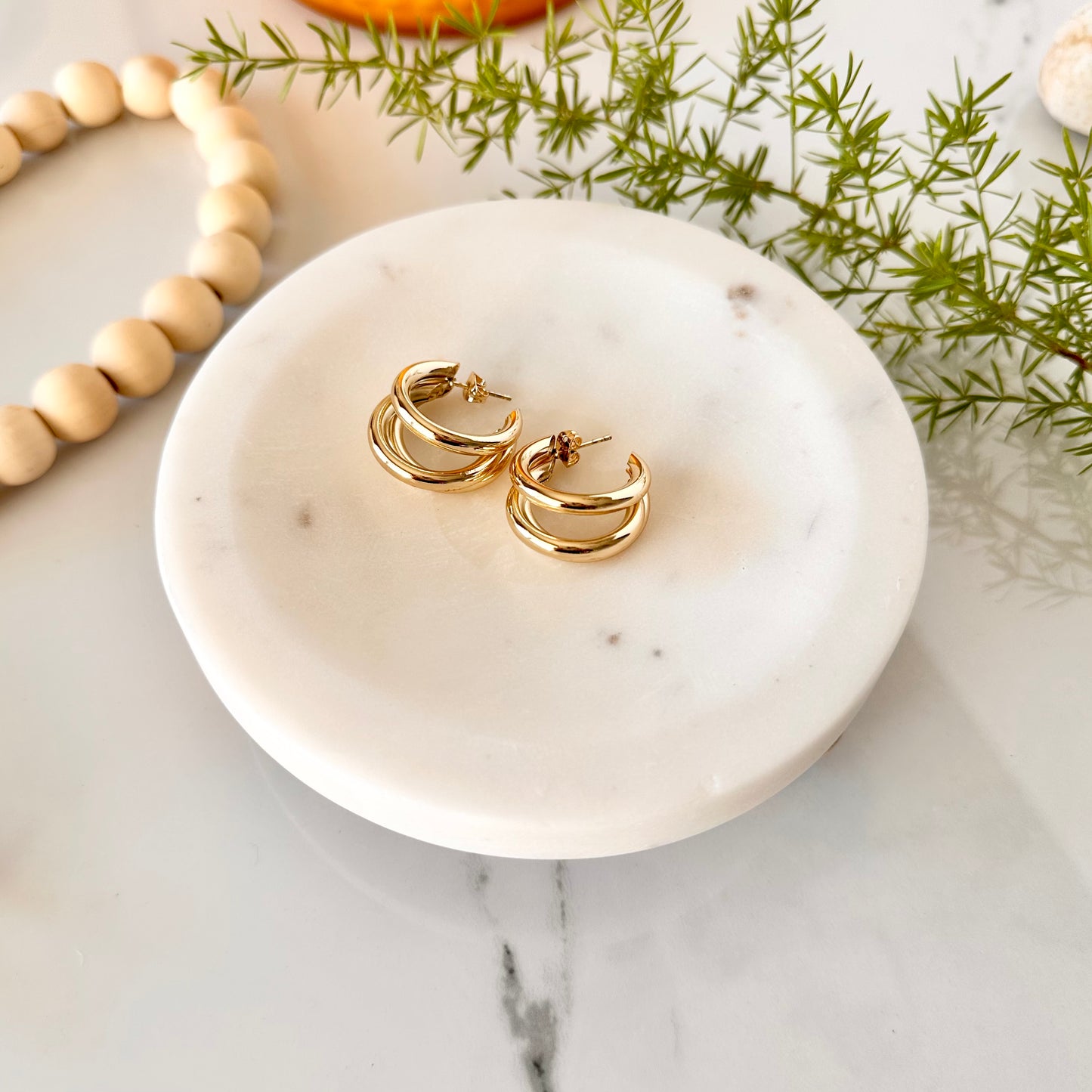 Three Ring Hoops - Adorn U