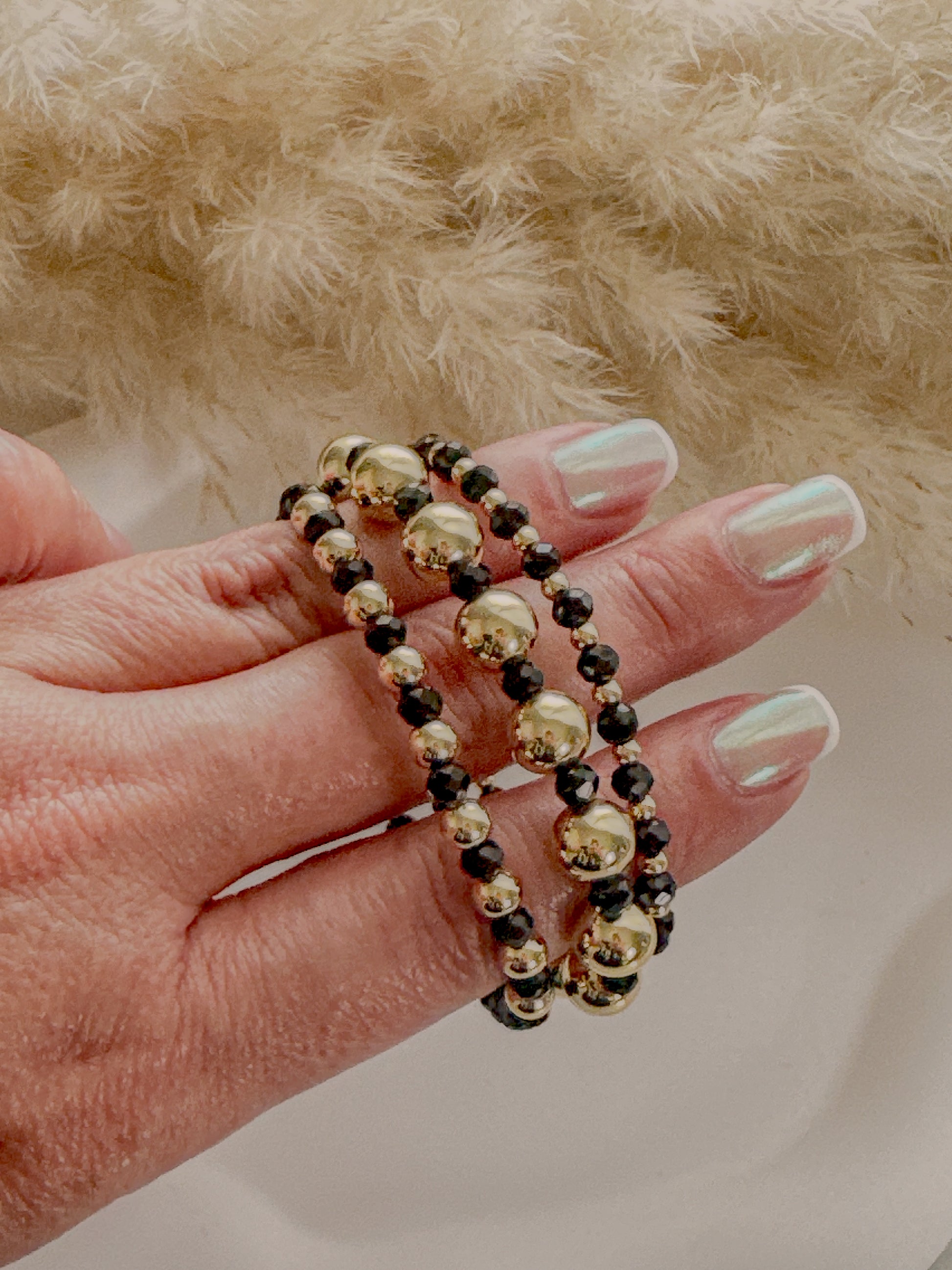 Crystal stretch bracelet - Adorn U