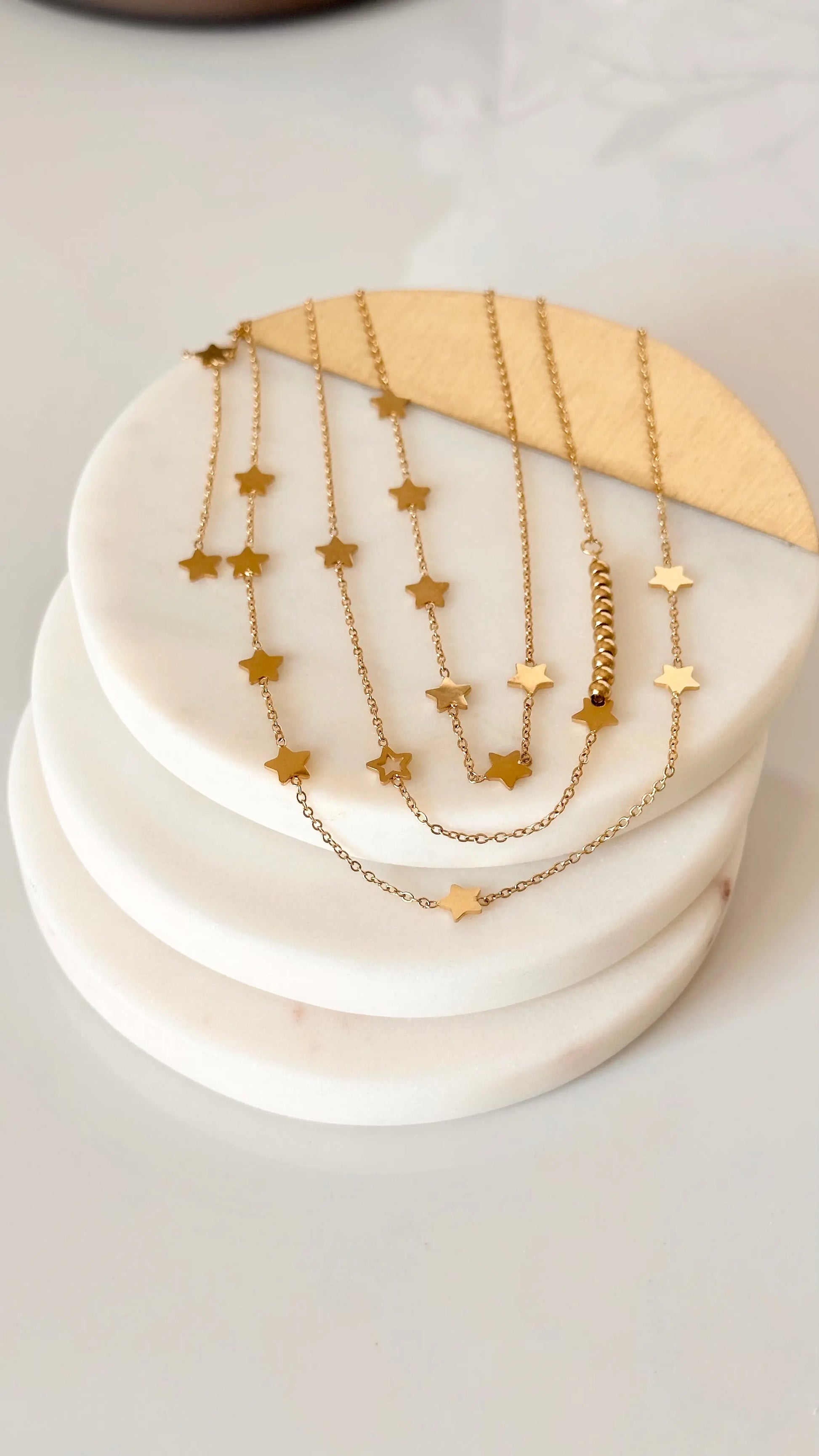Asymmetrical Star Necklace - Adorn U