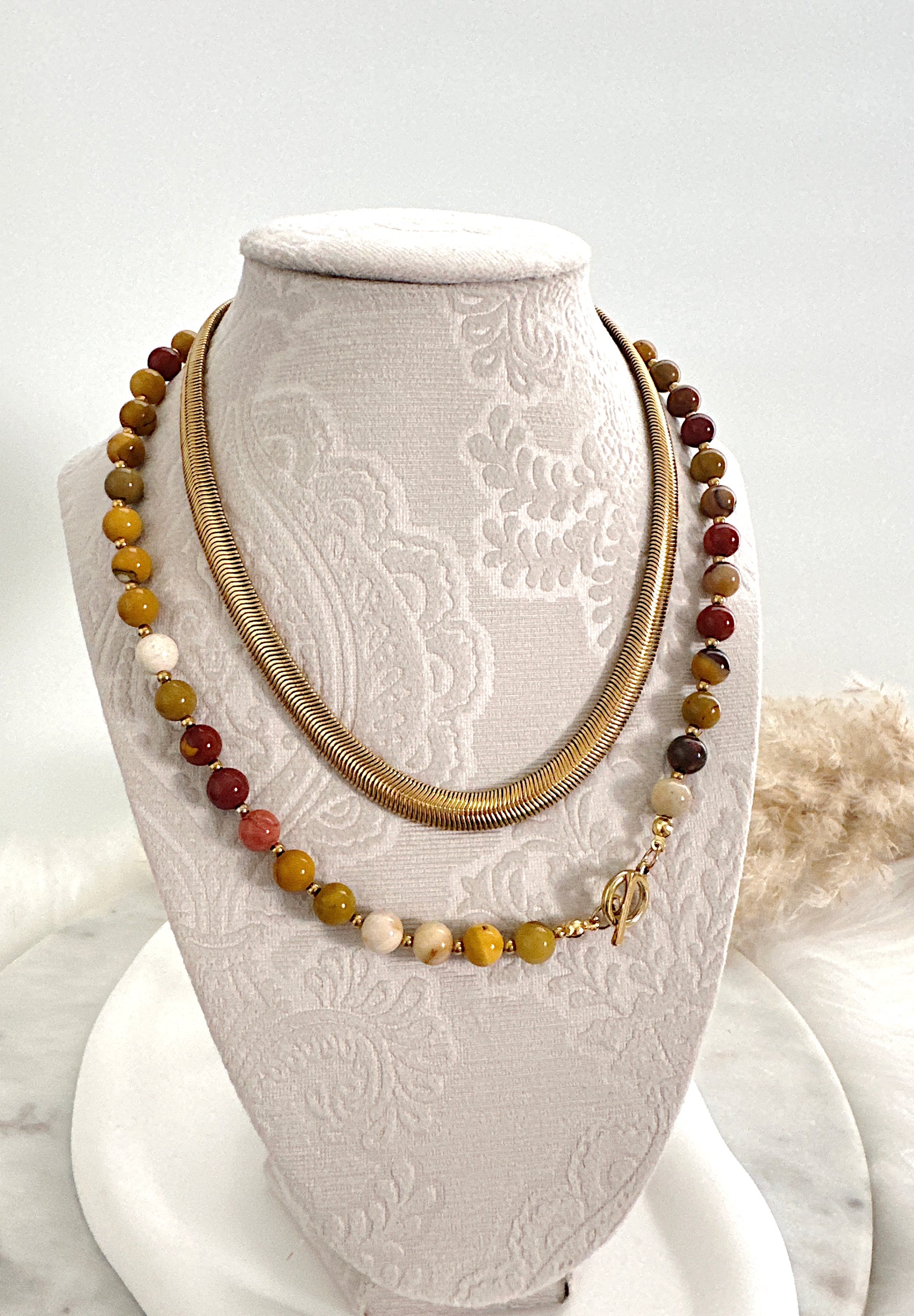 Amber Necklace Adorn U