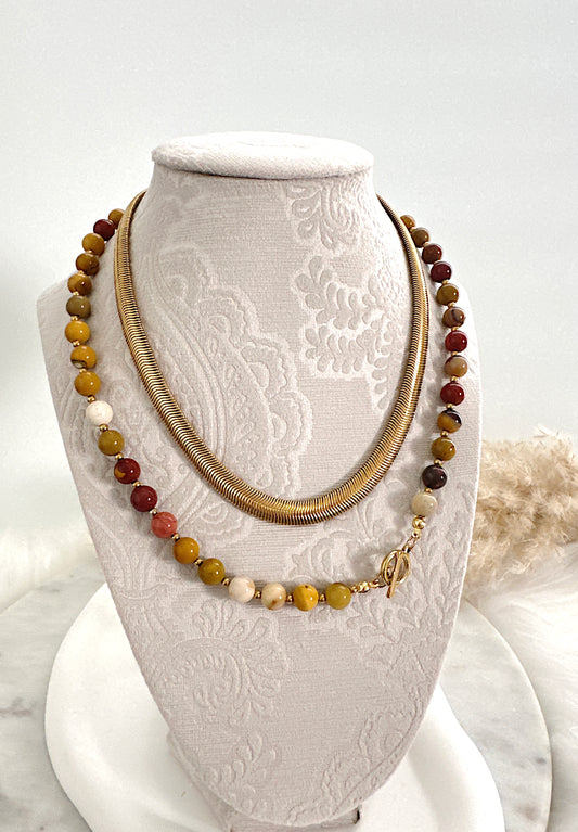 Amber Necklace Adorn U