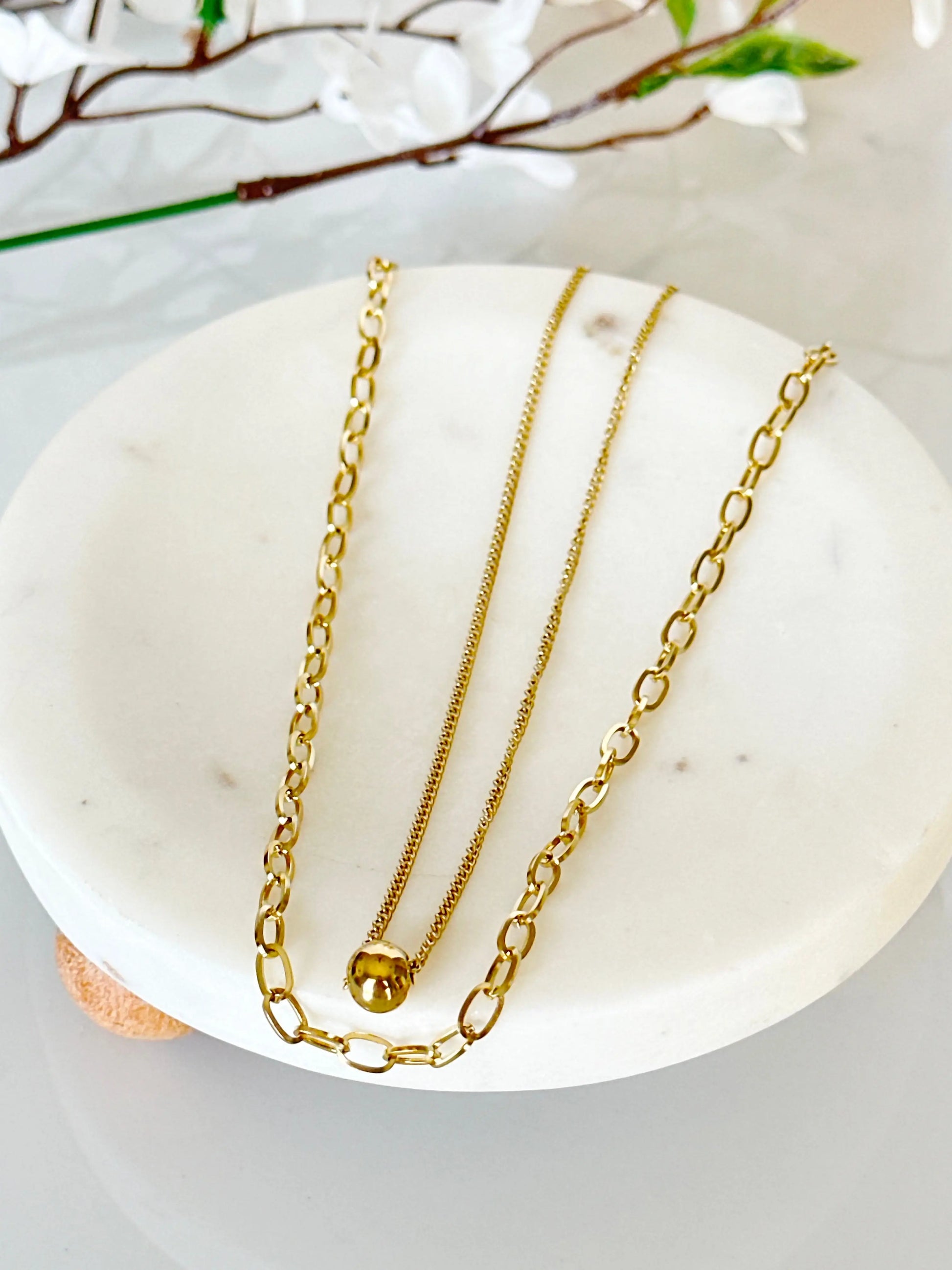 Roselyn Layered Necklace - Adorn U