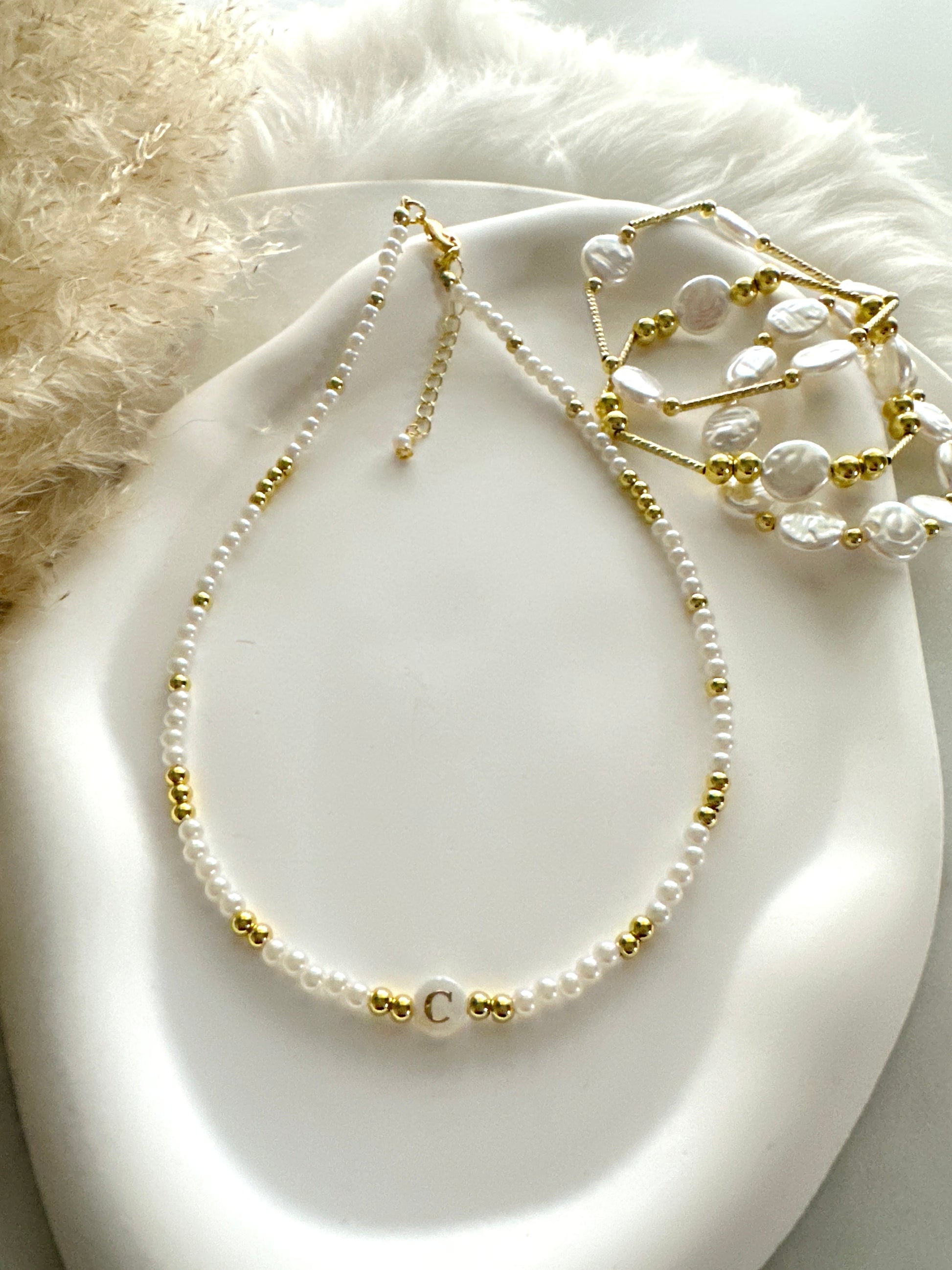 Initial Pearl Perfection Adorn U
