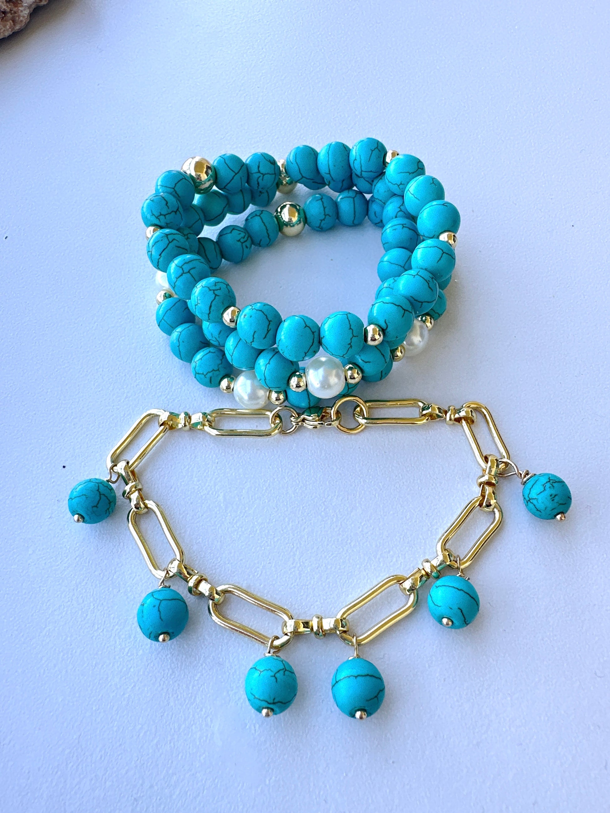 Turquoise Stack Adorn U