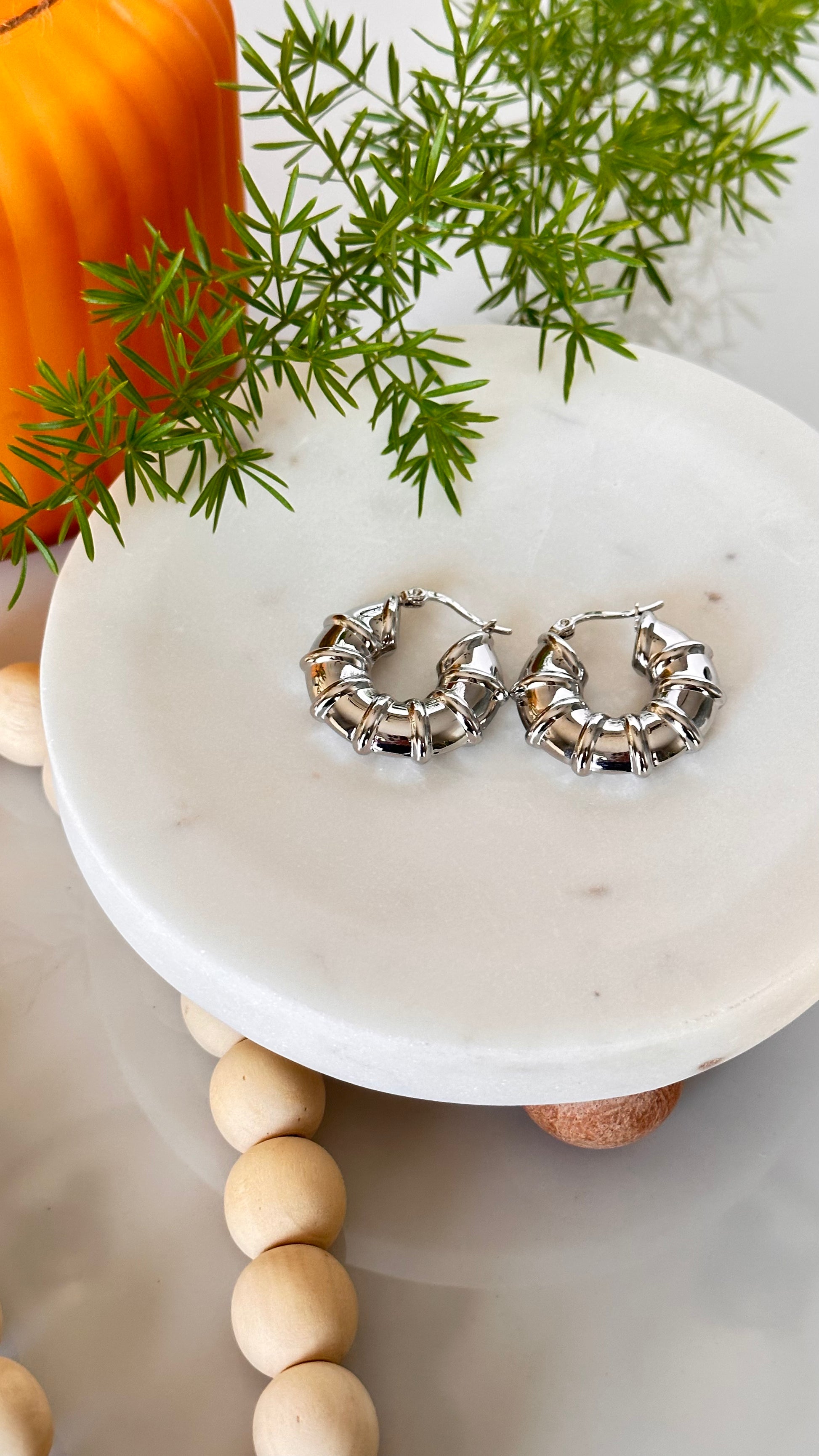Bamboo Hoops - Adorn U