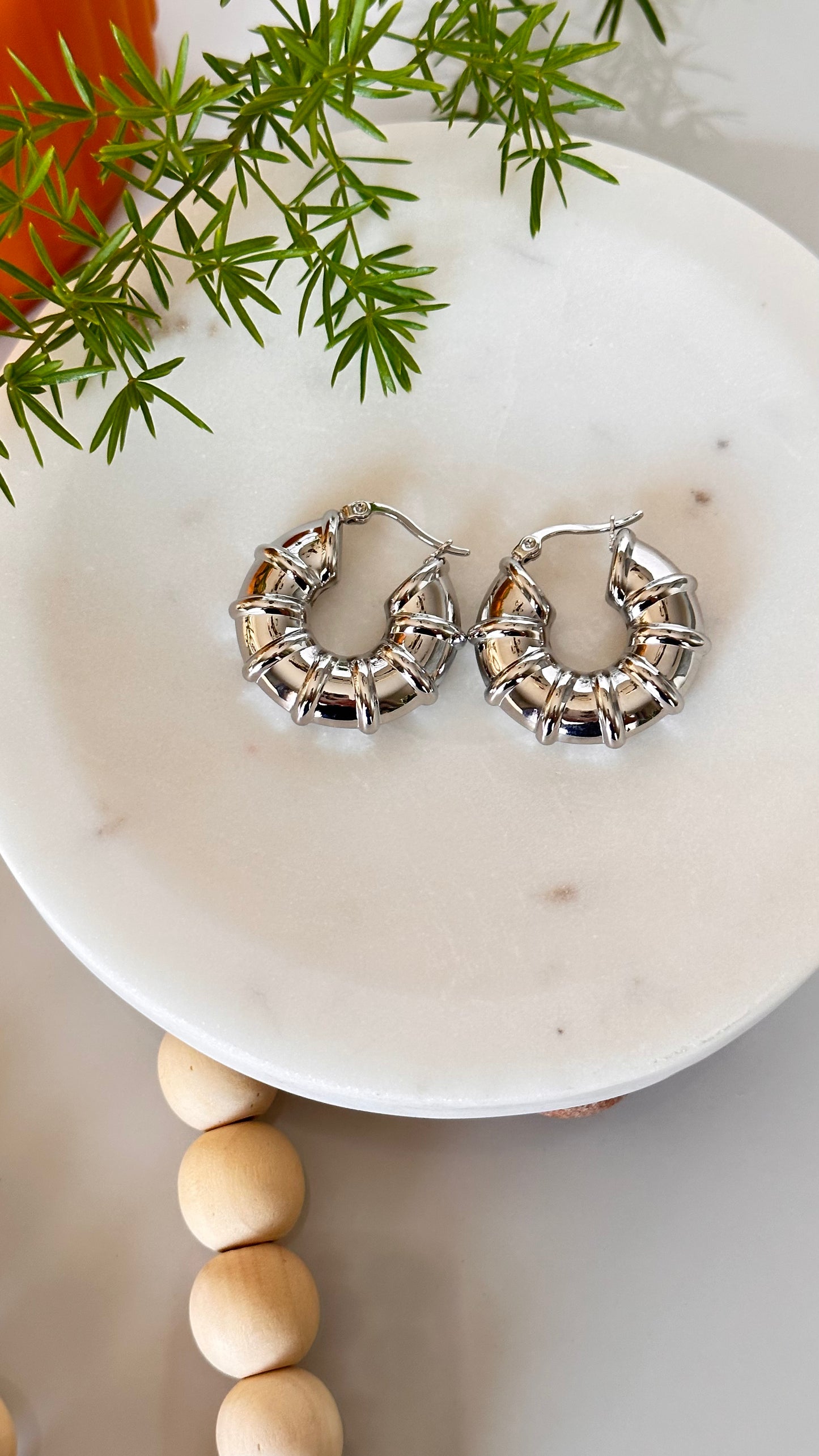 Bamboo Hoops - Adorn U