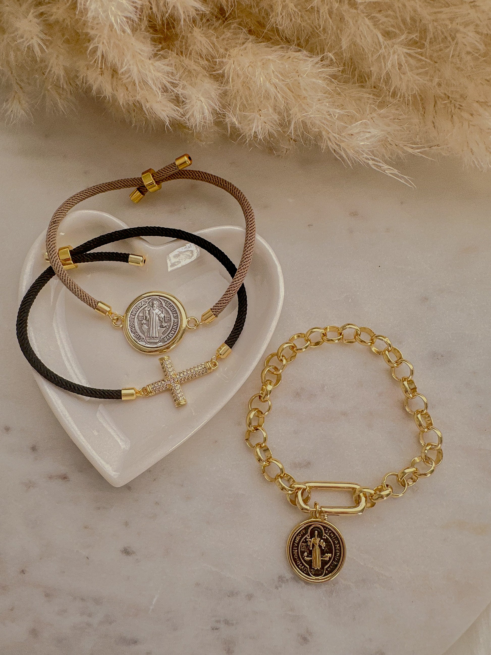 St. Benito rolo bracelet - Adorn U