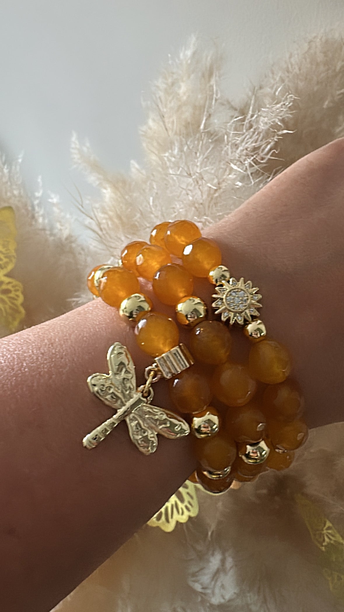 Sunflower and Dragonfly