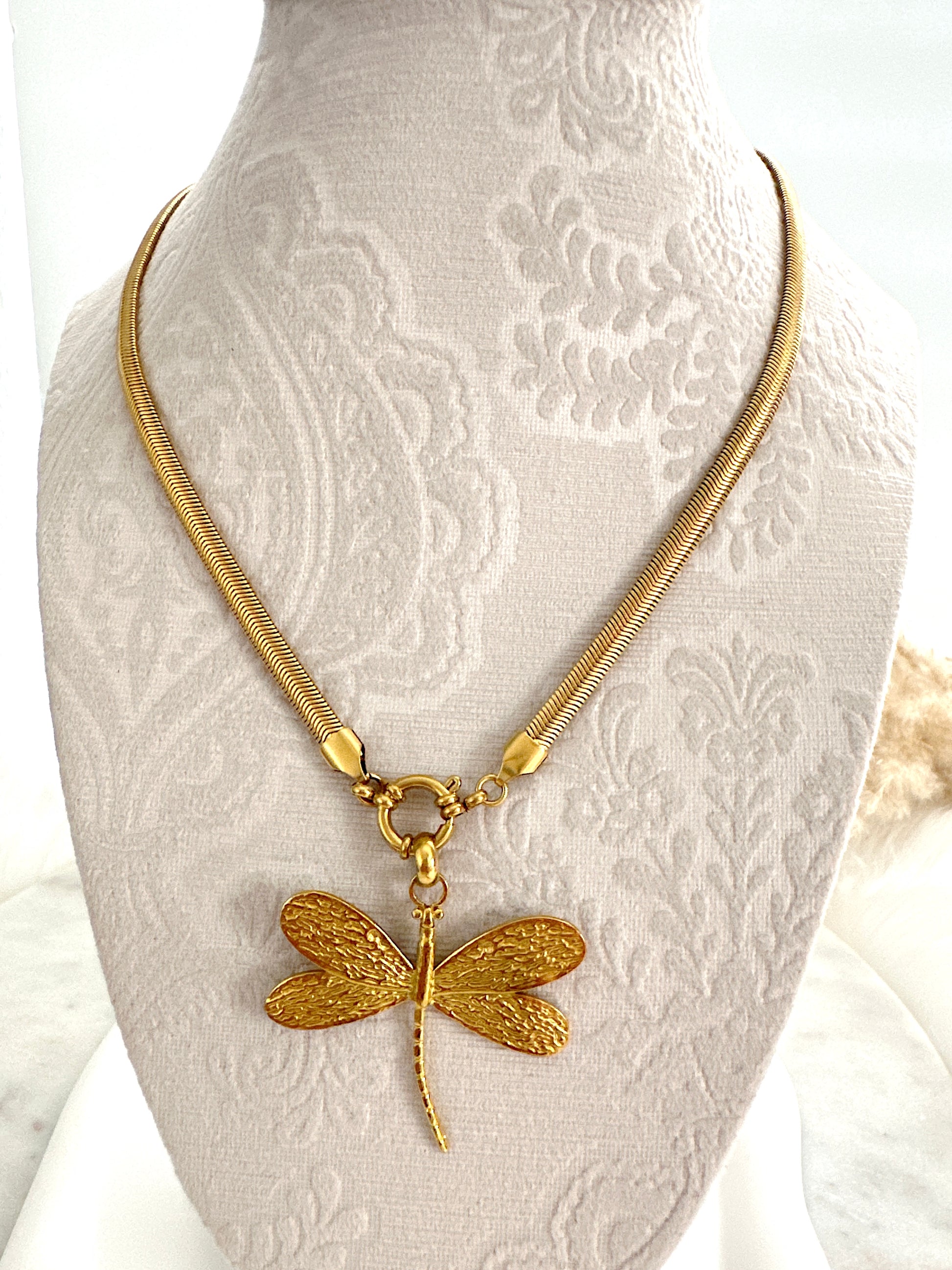 Steel Dragonfly Adorn U