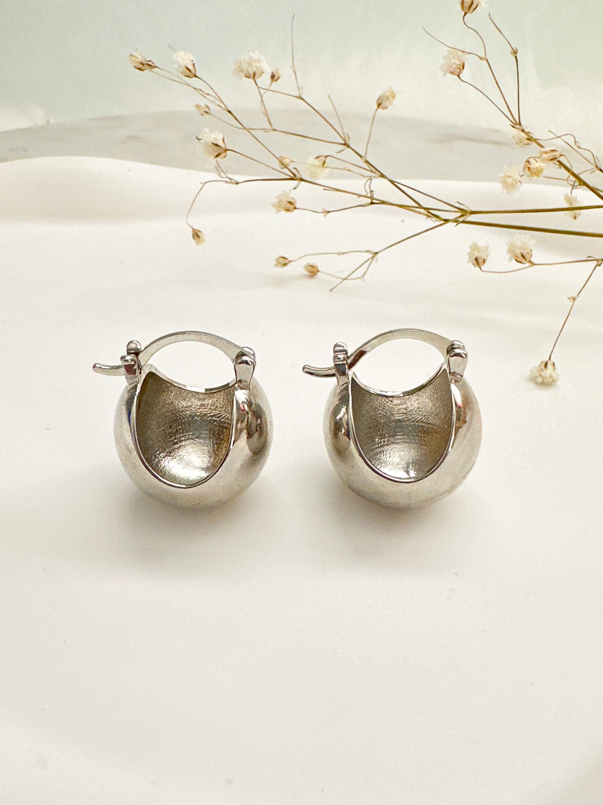 Open Bucket Earrings Mayte Jewelry