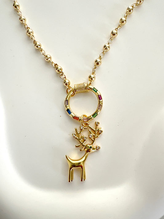 Reindeer Necklace