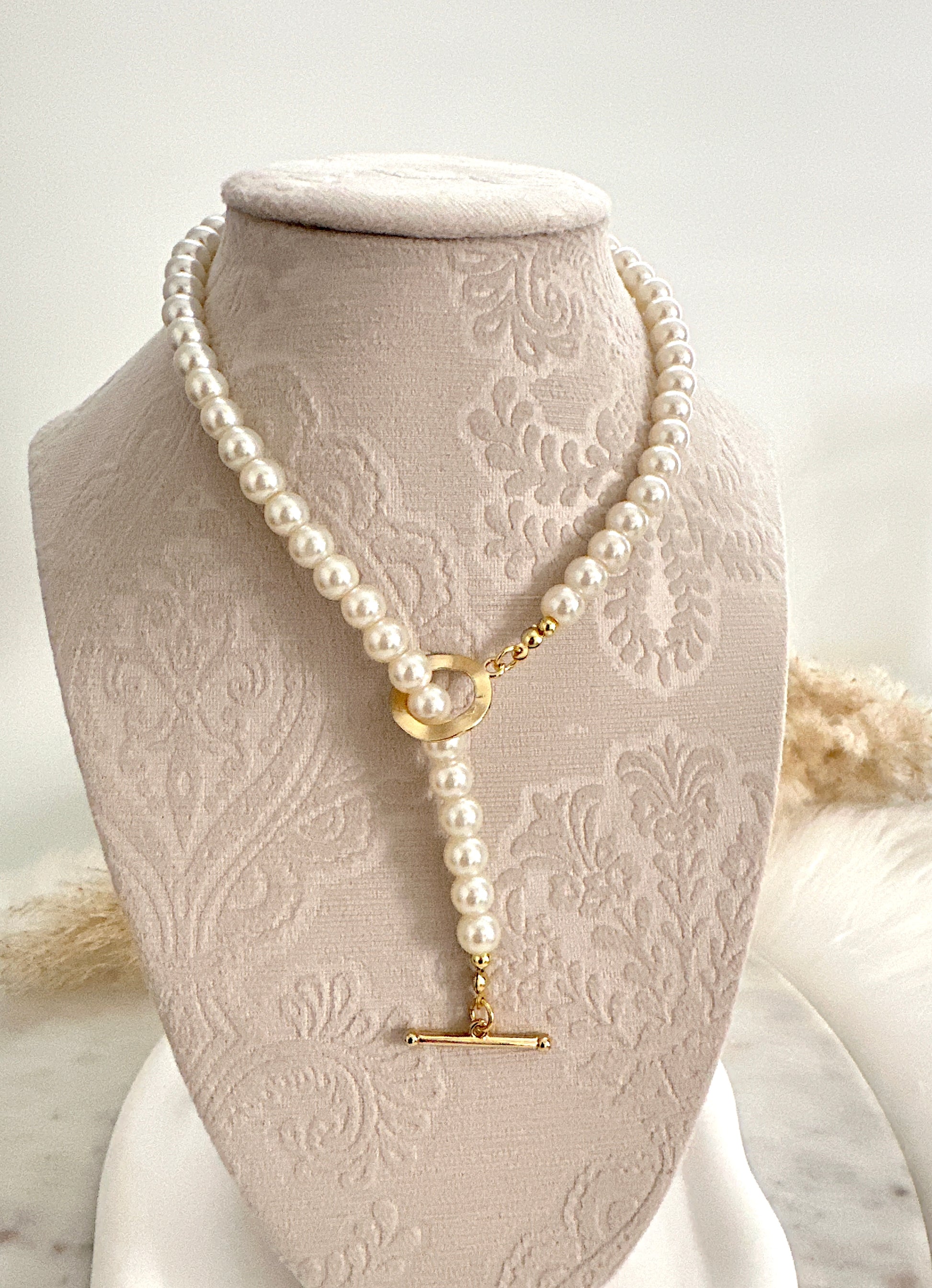 Heidi Pearl Necklace Adorn U