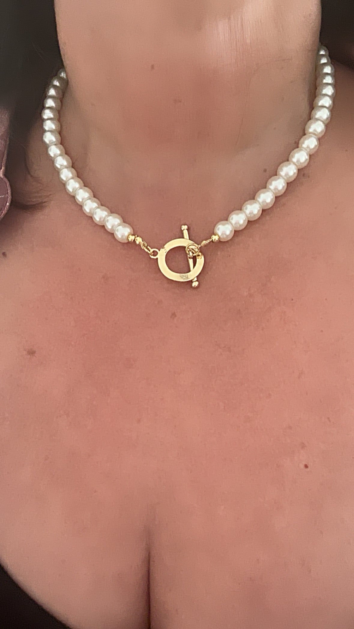 Heidi Pearl Necklace Adorn U