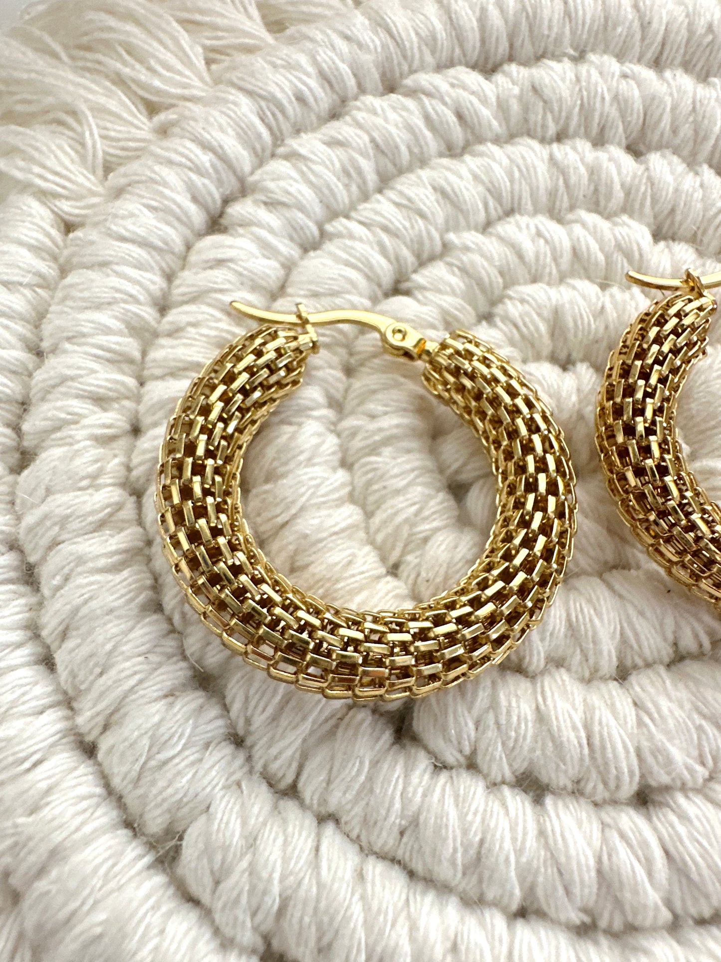 Mesh Hoops (Stainless Steel)