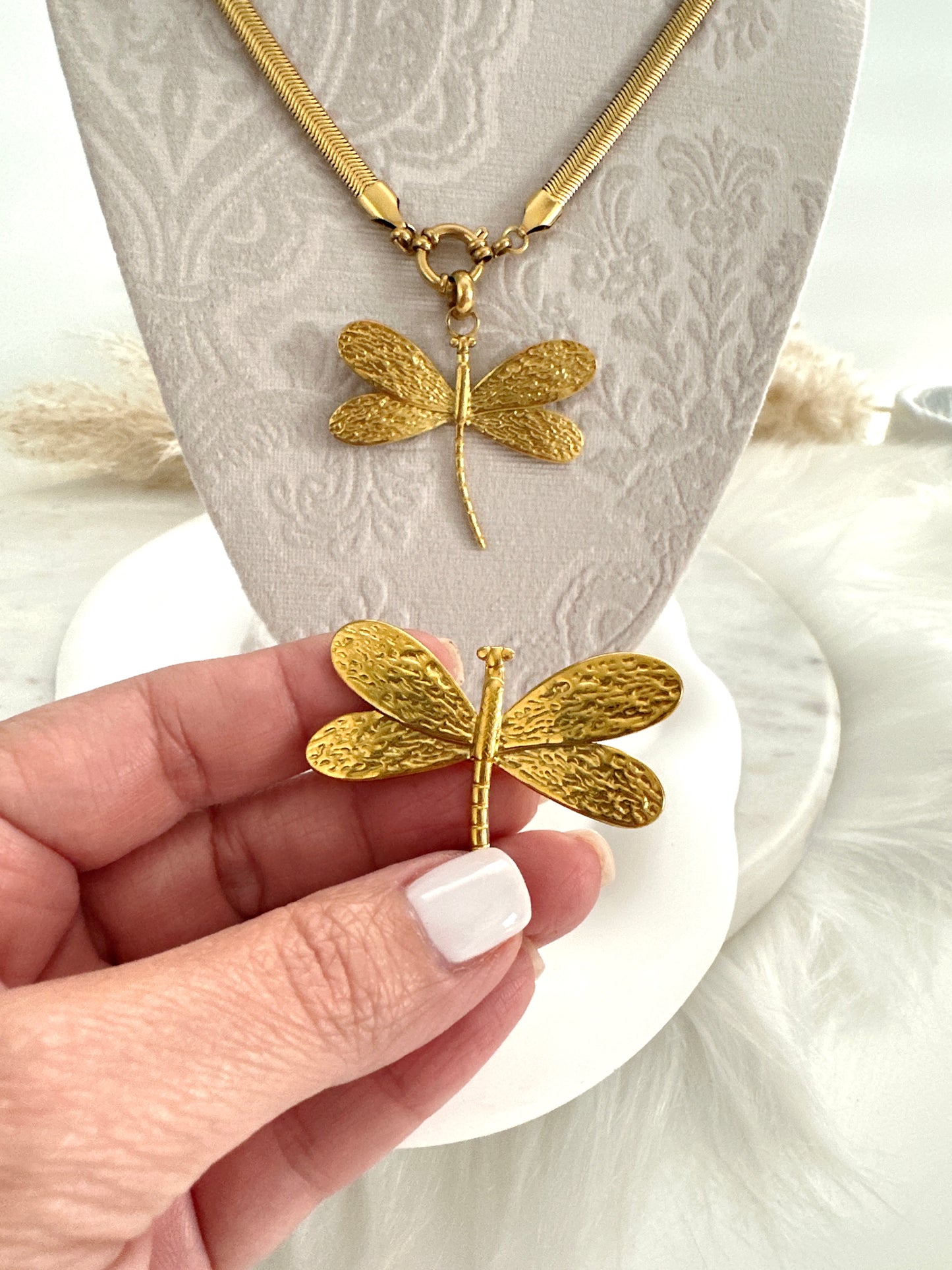 Steel Dragonfly Adorn U