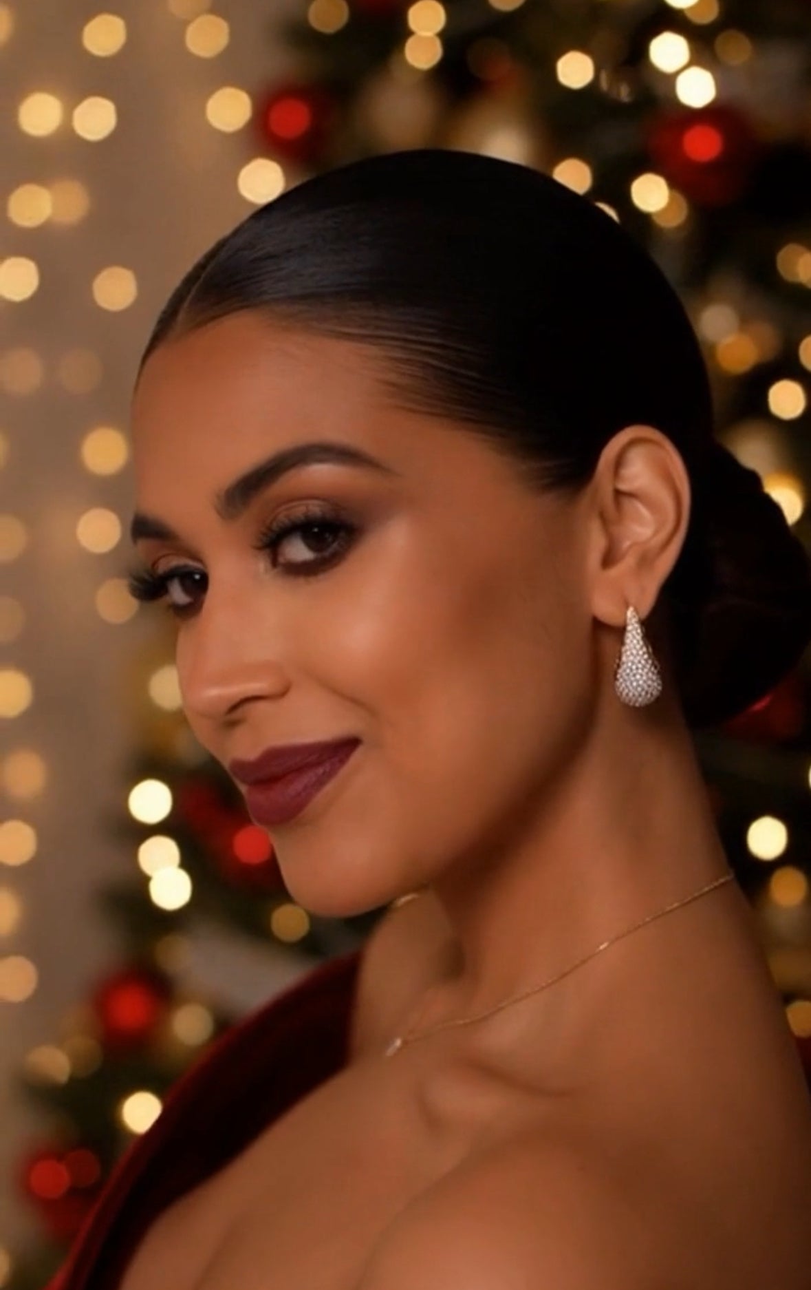 Pave Crystal Drops Adorn U