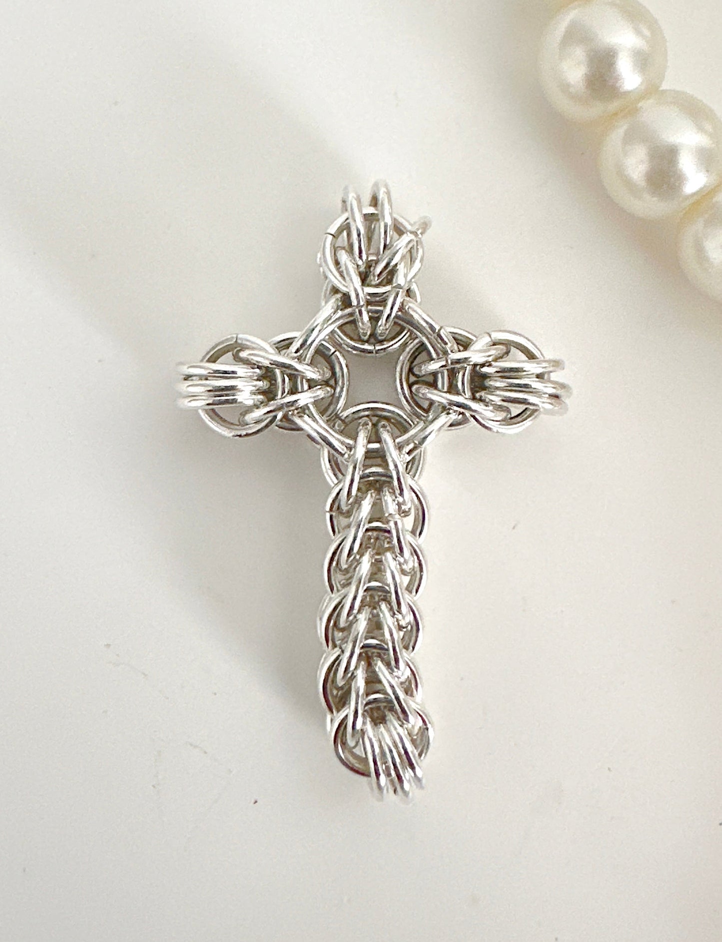 Chainmaille Cross Adorn U