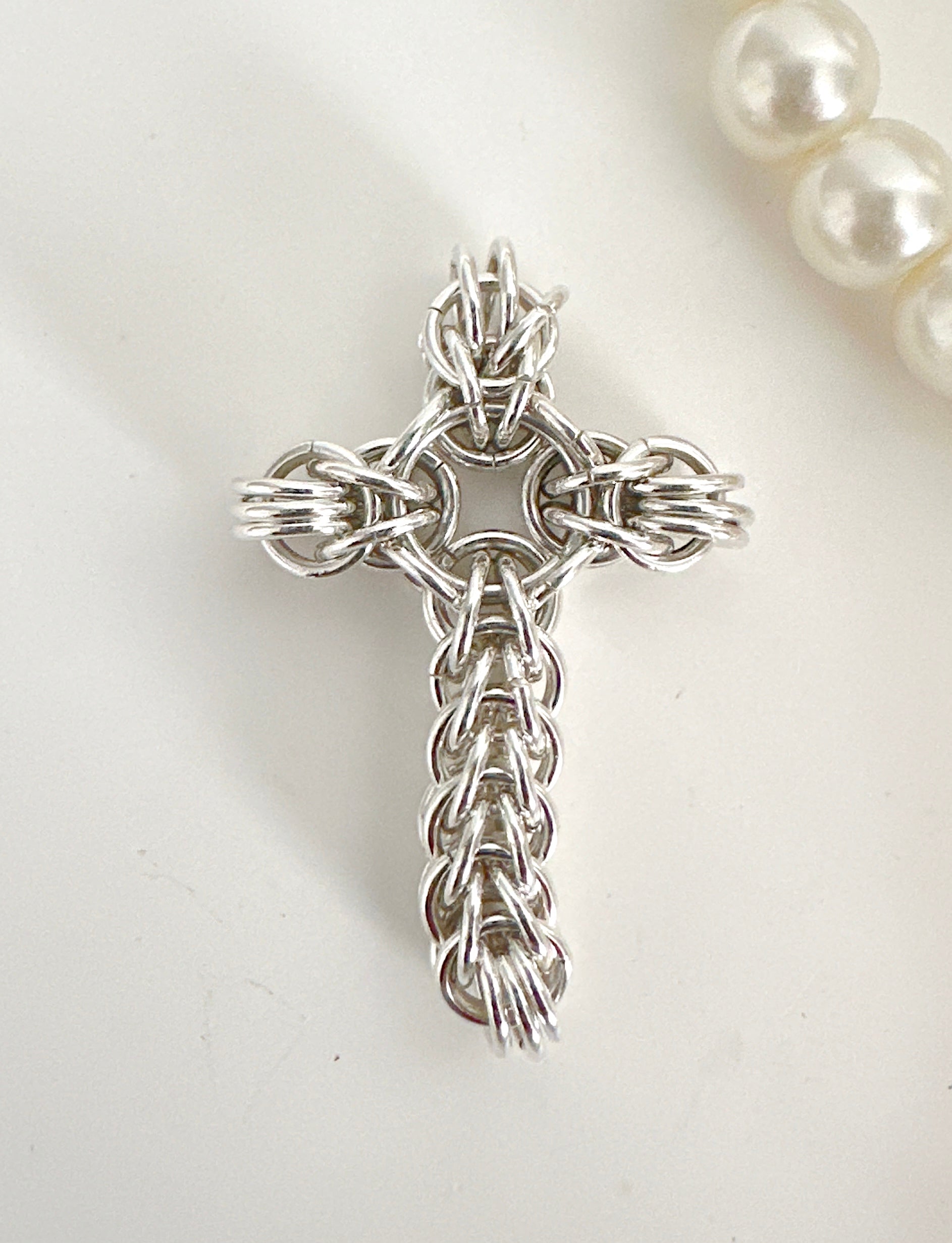Chainmaille Cross Adorn U