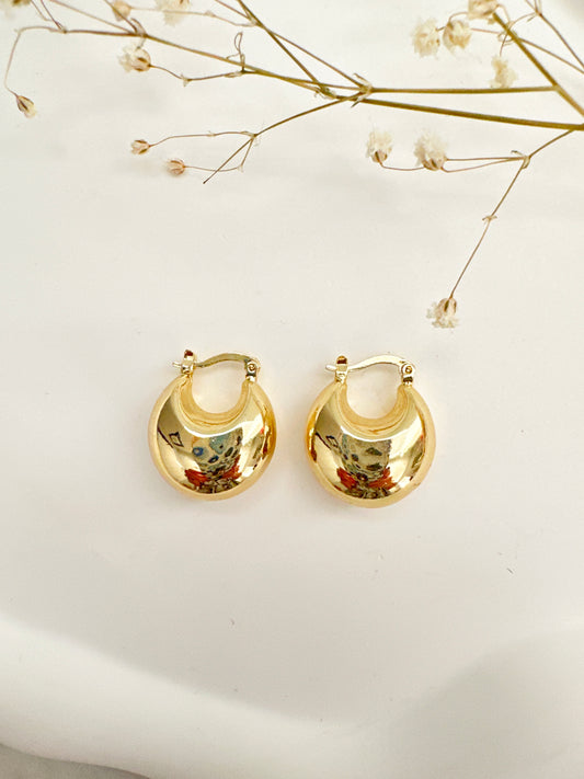 Chunky Hoops Mayte Jewelry