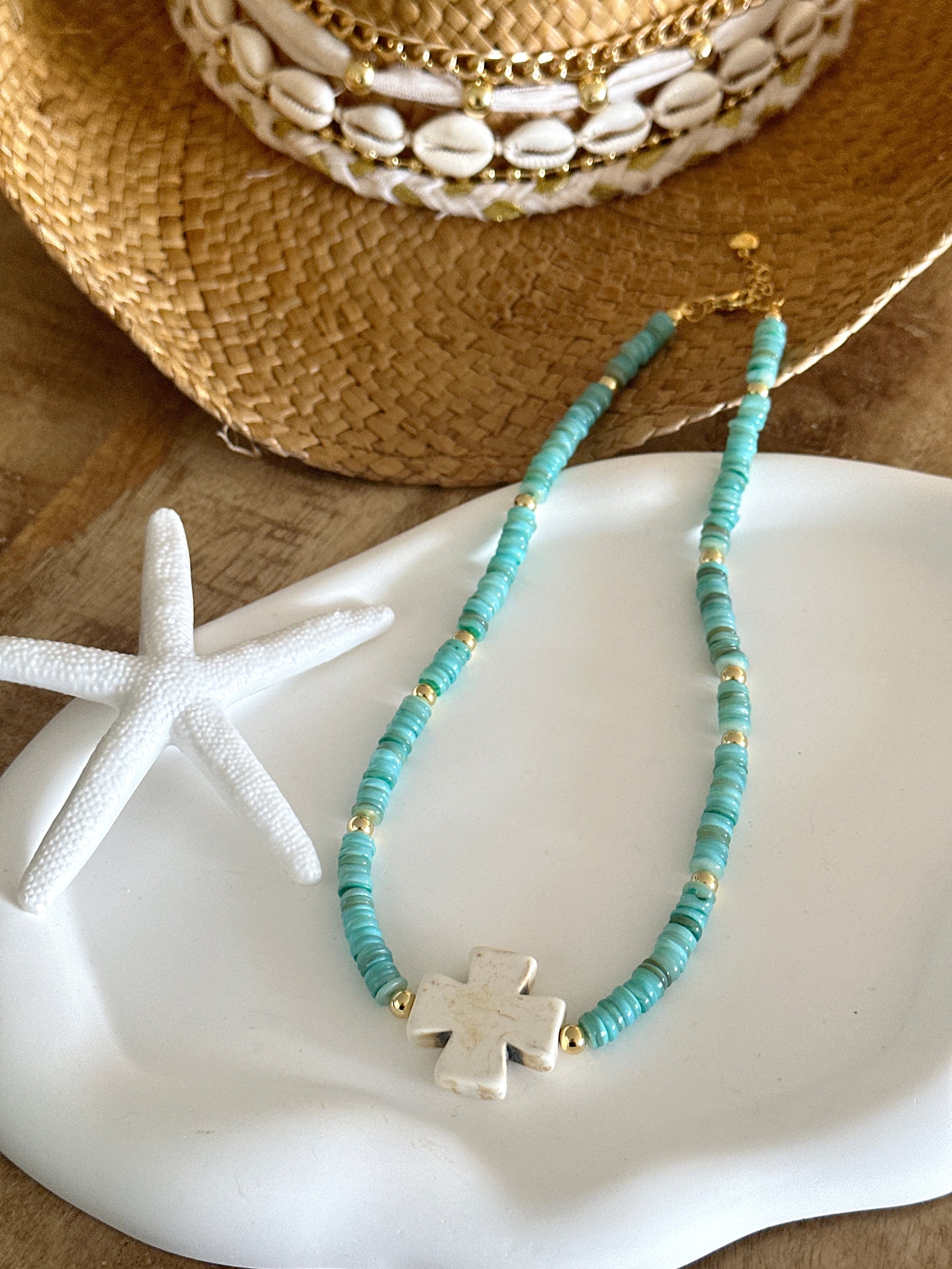 Turquoise Waters Necklace - Adorn U